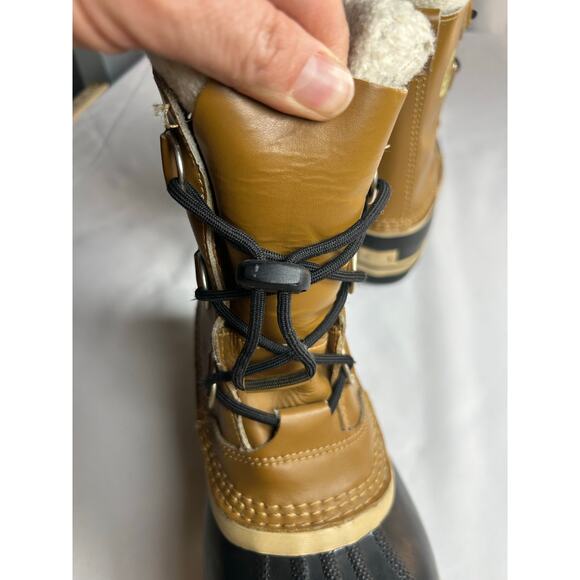 Sorel Yoot Pac Winter Waterproof Duck Boots Womens Size 6  brown snow boots ￼￼ - Picture 2 of 7